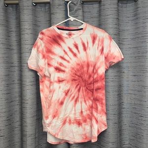 Men’s Hollister Red Tye Dye Shirt